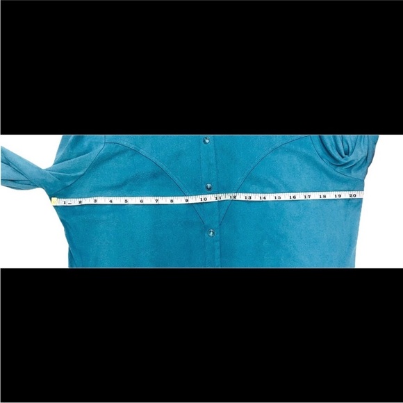 SAGE WEST Button Down WESTERN Shirt Size Large - Picture 7 of 11